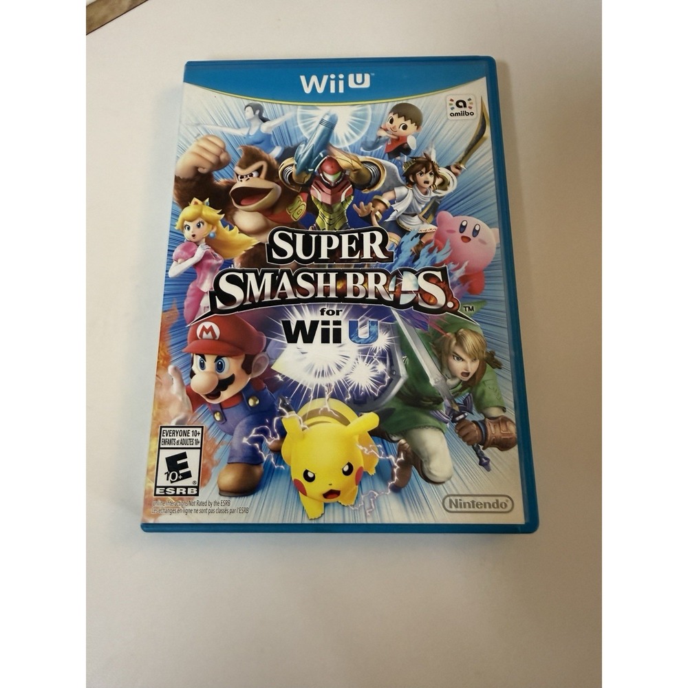 Super Smash Bros for Nintendo Wii U - CIB Complete - Nintendo Wii U Video Game